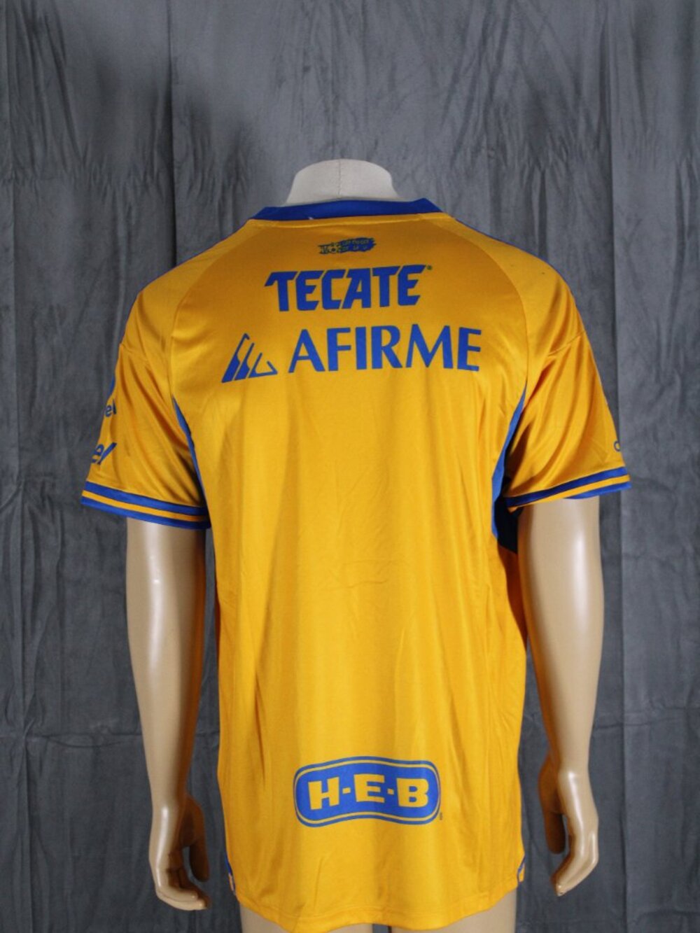Tigres UANL Jersey - 2025 Home Jersey by Adidas - Men's Large - Picture 9 of 12